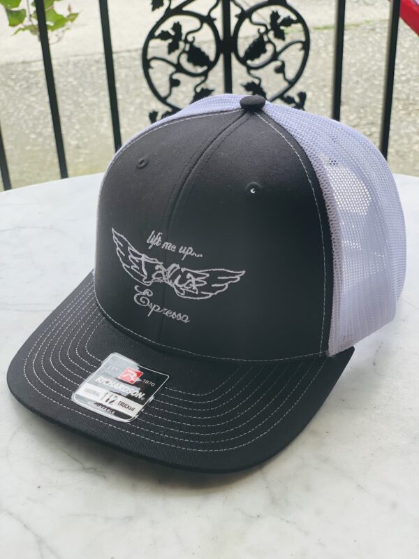 Talia Espresso branded cap product